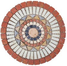 Rosoni rosone mosaico tondo in