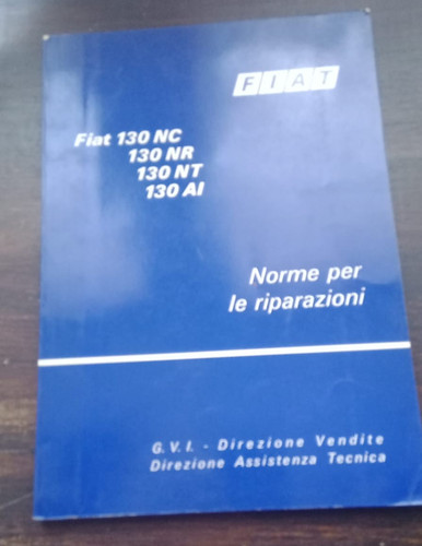 Manuale riparazione fiat - manuale,