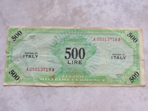 Allied military currency - allied,