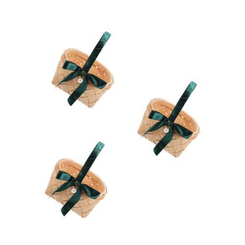 3pz cesto tessuto con manico - 3pz,