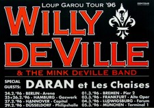 WILLY DE VILLE - 1996 - Plakat