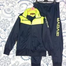 TRACKSUIT TUTA GINNASTICA Trainingsanzug トラックスーツ GIVOVA L GIACCA E PANTALONI GYM