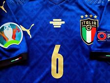 COA - ITALIA maglia ITALY VERRATTI PSG EURO 2020 match worn issued shirt maillot
