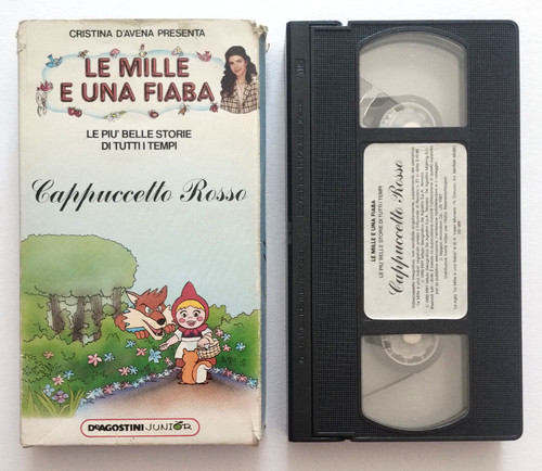 Vhs cappuccetto rosso mille - cappuccetto, le