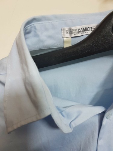 Camicia uomo slim fit - , celeste