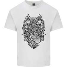 T-Shirt Mandala D'Arte Pitbull