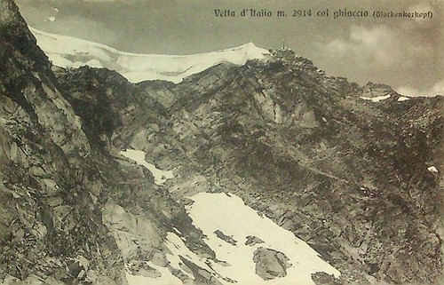Vetta italia col ghiaccio - col, ghiaccio.