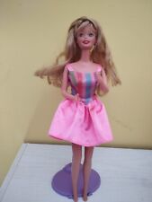 BARBIE DOLL VINTAGE VESTITO ROSA BUSTO anni "60/70
