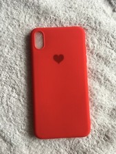 Cover iPhone XS MAX rossa