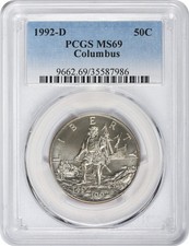 1992-D Mezzo dollaro