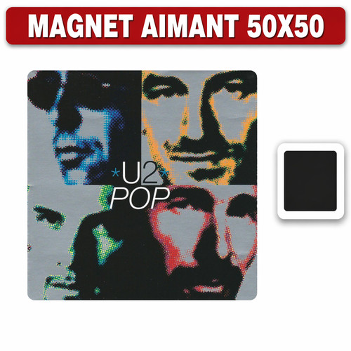 Magnet frigo pop 50x50mm - -,