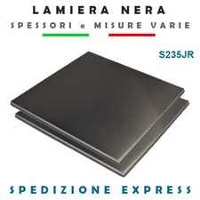 Lastra Lamiera in Ferro Nero Decapata - Spessore Da 1 a 3 mm - Misure Varie