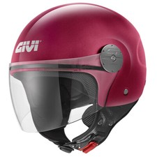 CASCO HELMET JET 10.7 MINI-J  BORDEAUX GIVI SIZE XS