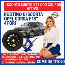 💥Opel Corsa F 16” 4-Hole