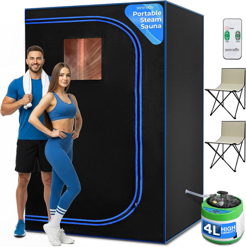 Sauna vapore portatile con - a,