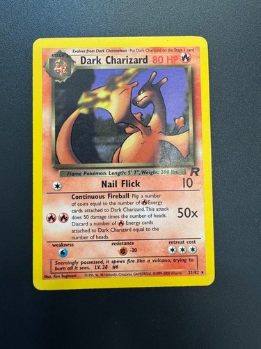 Pokèmon 2000 dark charizard - pokèmon,