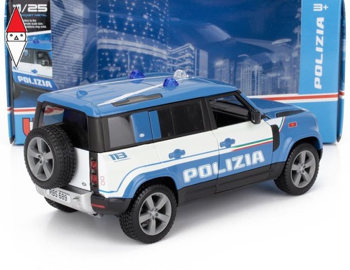 Burago land rover new - 1/25,