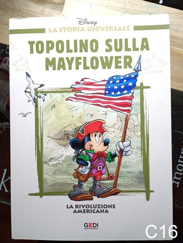 Topolino sulla mayflower - topolino,