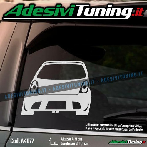 Adesivo profilo posteriore - adesivo,