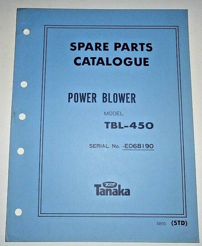 Tanaka tbl 450 - tanaka, soffiatore