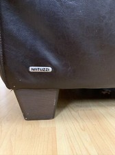 Natuzzi Leather Loveseat