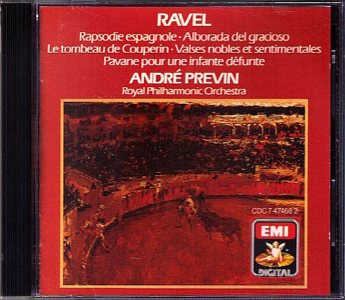 Previn ravel valses rapsodie - previn:,