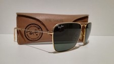 VINTAGE B&L RAY BAN CARAVAN USA GOLD 52[]16 Small Size + CASE
