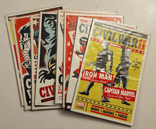 Civil war marvel saga - civil,