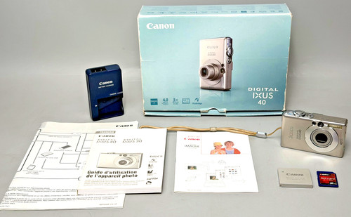 Canon digital ixus - 40, 4mp
