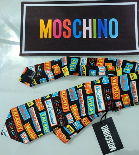 Nuovo cravatta moschino - nuovo, *