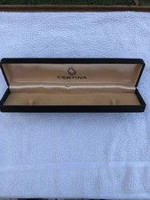SCATOLA PER OROLOGIO CERTINA BOX VERY RARE WATCH CERTINA UHRENBOX CHRONOGRAPH