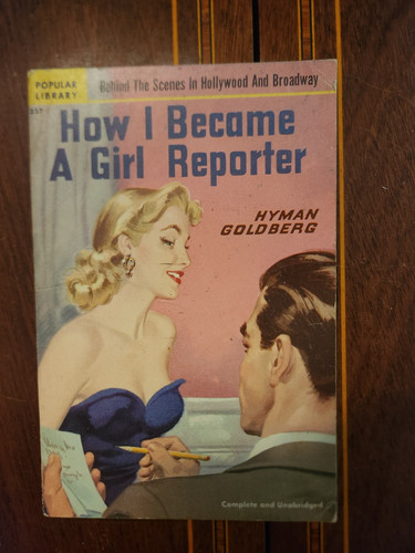 How became girl reporter - became, a