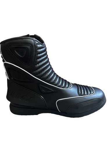 Gucci stivali uomo moto pelle - gucci,