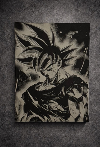 Tableau manga san - goku, dragon