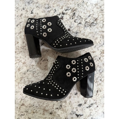 Geox respria black studded - geox,