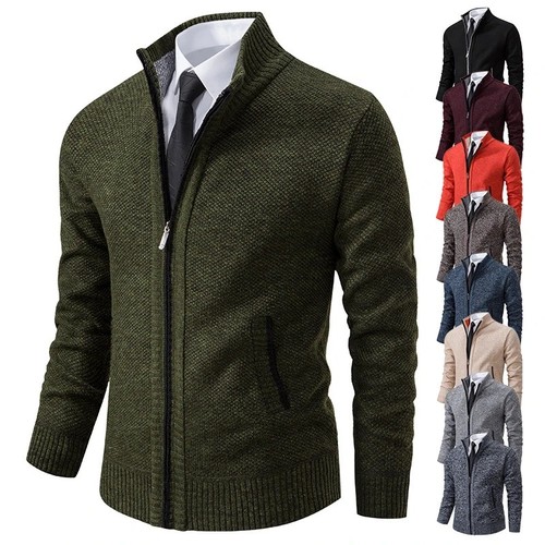 Cardigan uomo lavorato - , a