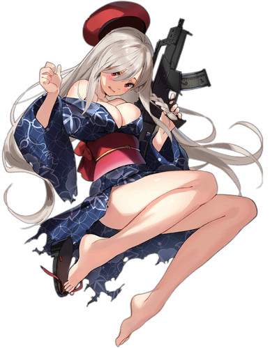 Adesivo g36c ragazze frontline - adesivo,