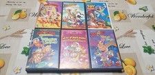VHS LOTTO WALT DISNEY 6 CASSETTE