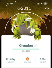 Shiny Groudon Wild Area Sfondo