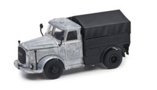 MODELLINO CAMION STATICO SCHUCO KAELBLE K632 1963 GRIGIO MODELLISMO SCALA 1:87