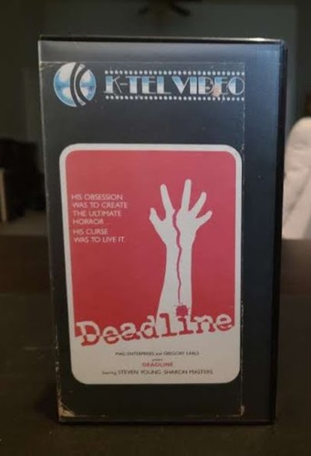 Deadline vhs horror tel - vhs, k-tel