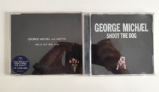 2 CD SINGOLI George Michael - This is not real + shoot the dog