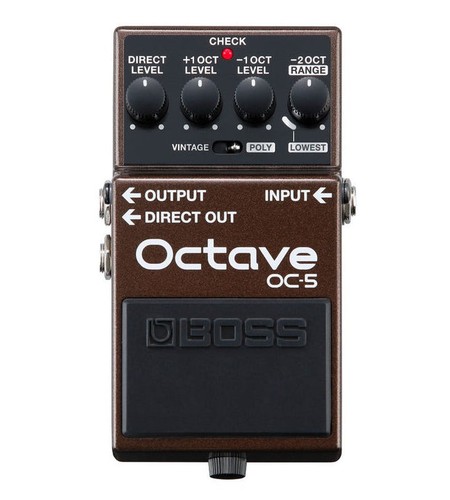 Pedale ottava boss 5 - pedale, oc-5
