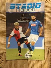 PROGRAMMA STADIO NAPOLI NAPOLI-FEYENOORD 2017/2018 CHAMPIONS LEAGUE