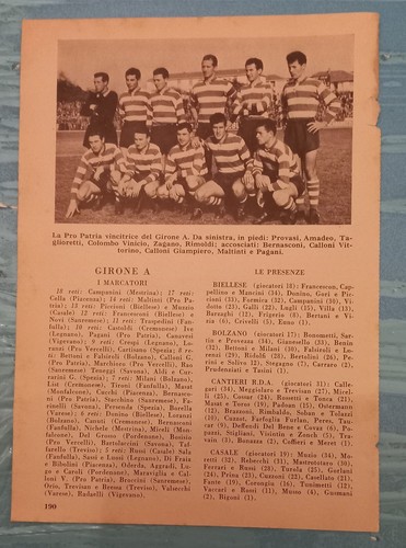 Pro patria squadra - pro,