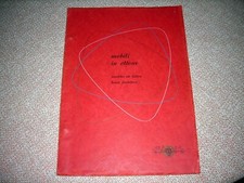 CATALOGO FADM CANTU' MOBILI IN OTTONE 1957 MEUBLES EN LAITON/BRASS FURNITURE