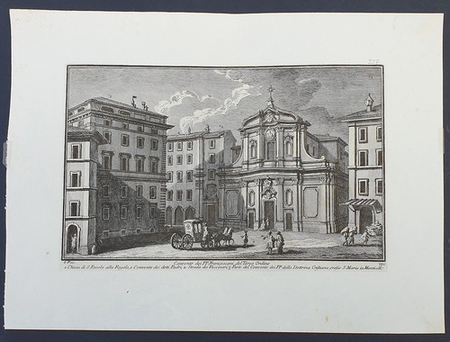 Stampa antica giuseppe vasi - giuseppe,