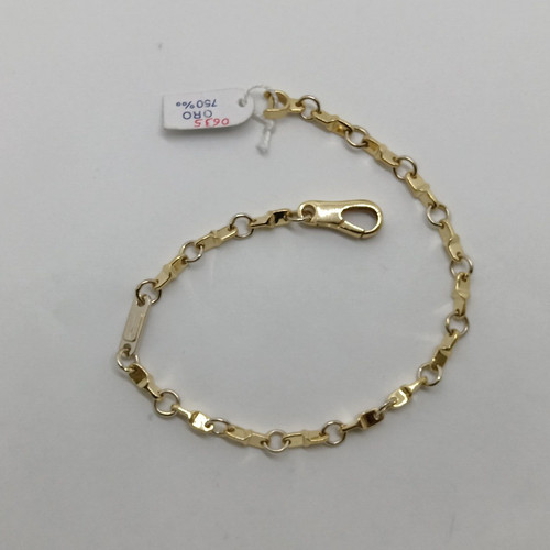 Bracciale uomo maglia oro - uomo, a