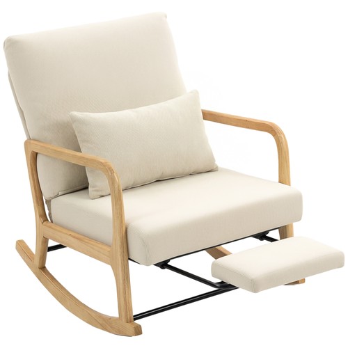 Homcom sedia dondolo - homcom, a