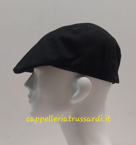 Coppola berretto nero puro - coppola,